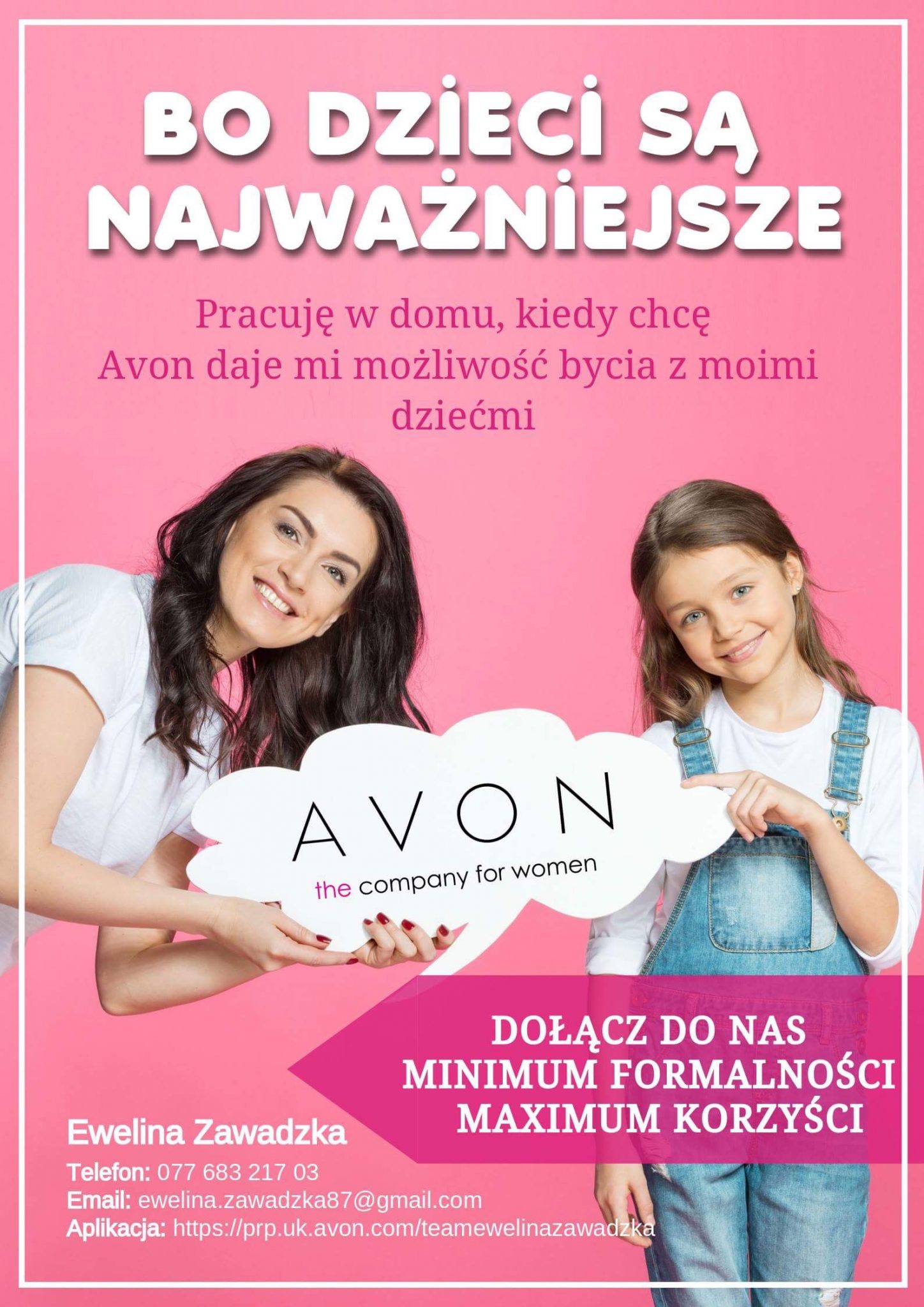 Avon praca w domu jako konsultantka